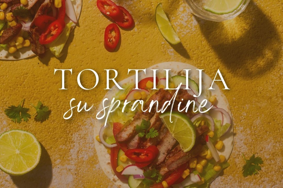 Tortilija su sprandine