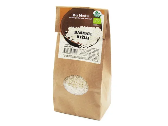 Baltieji Basmati ryžiai Baltieji Basmati ryžiai
