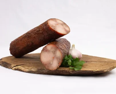 Šaltai rūkyta „Kumpinė“ vištienos dešra