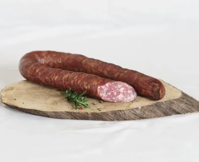 Šaltai rūkyta „Naminė“ kiaulienos dešra