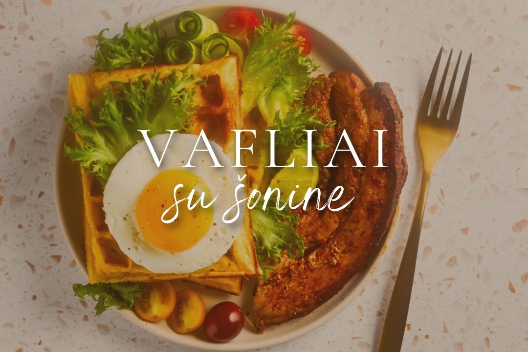 Vafliai su šonine